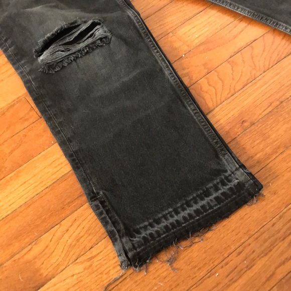 Free People Rugged Black Jeans - Picture 2 of 5